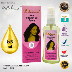 711 Bellahomme by Melani Hair Vitamin Oil 65 ml | 2 Pilihan Warna – BPOM dan HALAL Terdaftar
