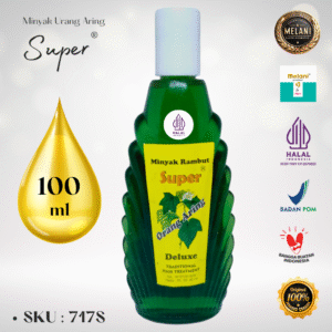 717S Super Minyak Urang Aring / Orang Aring 100 ml Botol Kerang Plastik – BPOM dan HALAL Terdaftar
