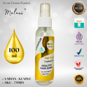 719B Melani Serum Vitamin Rambut 100 ml | 8 Pilihan Warna – BPOM dan HALAL Terdaftar