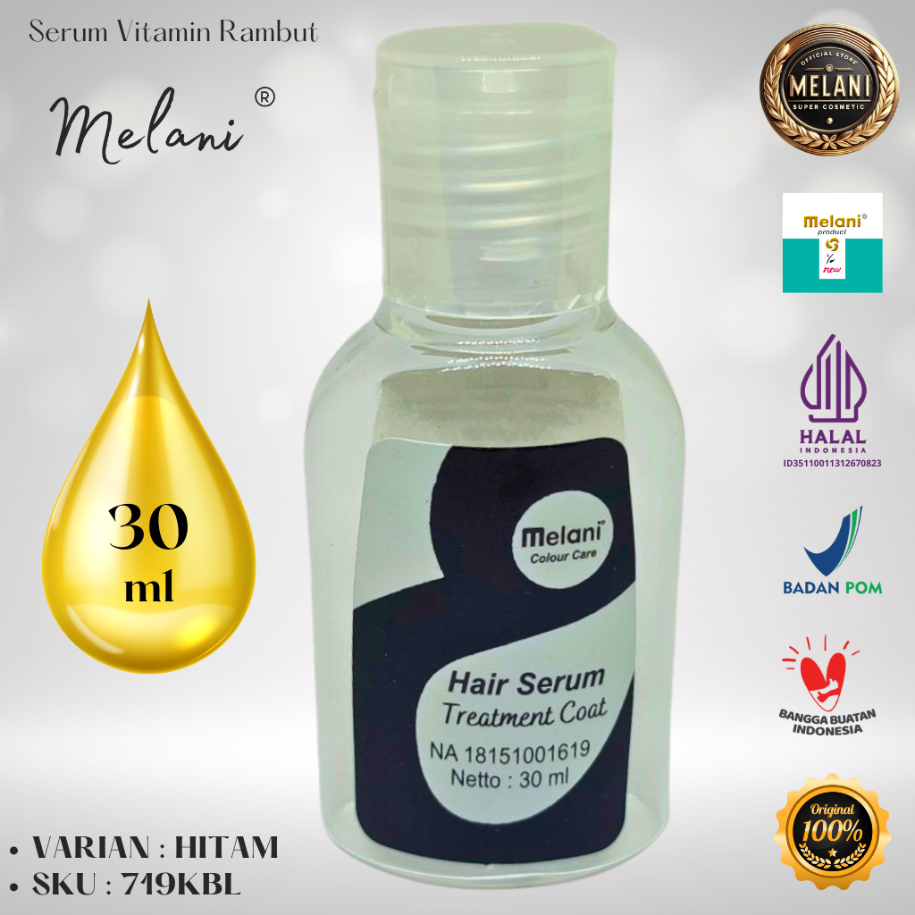 719K Melani Serum Vitamin Rambut 30 ml | 8 Pilihan Warna - BPOM dan HALAL Terdaftar - Gambar 8