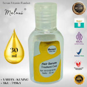 719K Melani Serum Vitamin Rambut 30 ml | 8 Pilihan Warna – BPOM dan HALAL Terdaftar