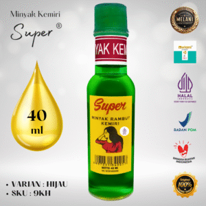 9K Super By Melani Minyak Kemir Botol Kaca 40 ml | 2 Pilihan Warna – BPOM dan HALAL Terdaftar